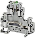 ETAGESKILLEKLEMME 4MM2, GRÅ